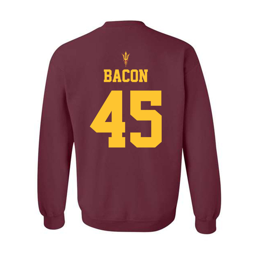 Arizona State - NCAA Football : Tristan Bacon - Fashion Shersey Crewneck Sweatshirt-1