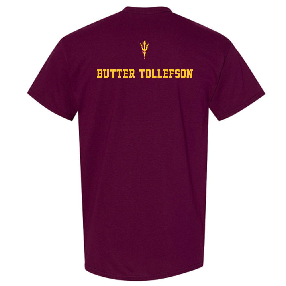 Arizona State - NCAA Football : Michael "Butter" Tollefson - Fashion Shersey T-Shirt-1
