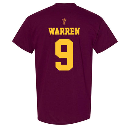 Arizona State - NCAA Football : Montana Warren - Fashion Shersey T-Shirt-1