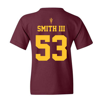 Arizona State - NCAA Football : Albert Smith III - Fashion Shersey Youth T-Shirt-1