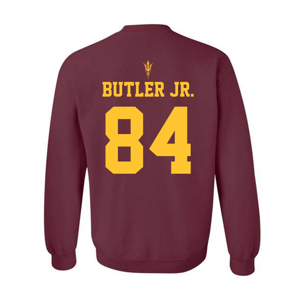 Arizona State - NCAA Football : Cory Butler Jr. - Fashion Shersey Crewneck Sweatshirt-1
