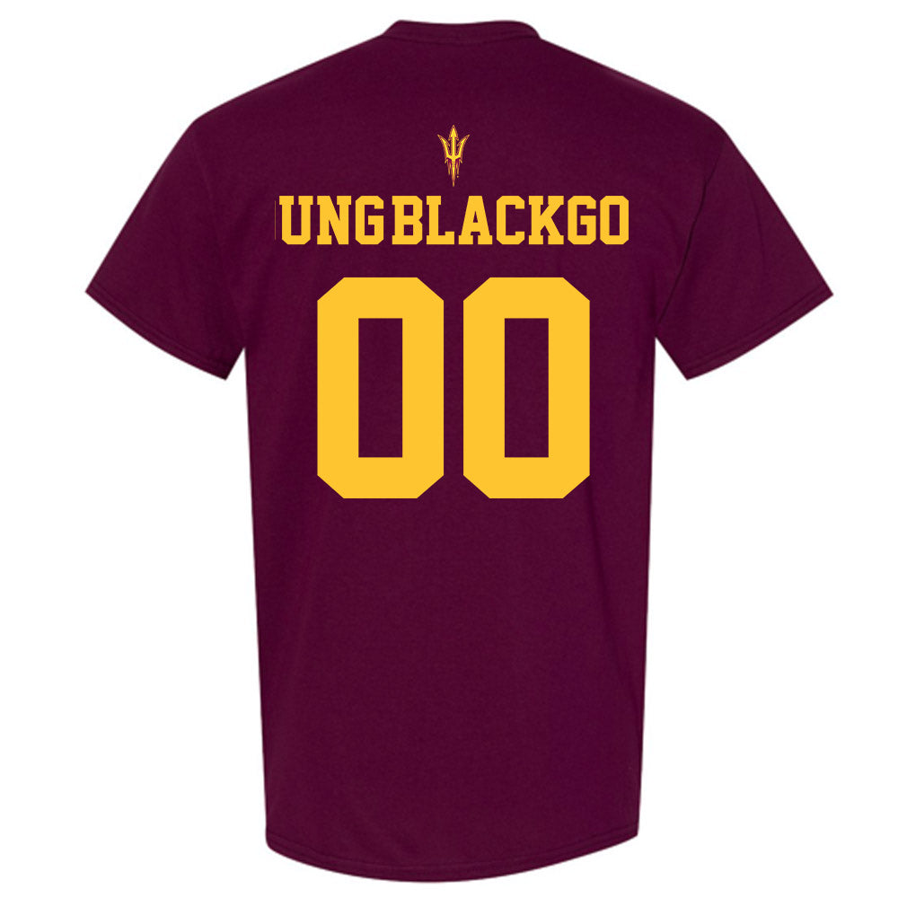 Arizona State - NCAA Football : Prayer Young-Blackgoat - Fashion Shersey T-Shirt-1