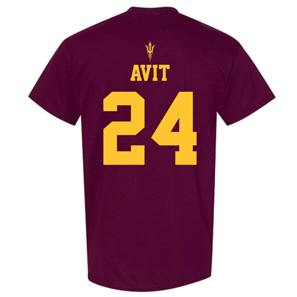 Arizona State - NCAA Football : David Avit - Fashion Shersey T-Shirt-1