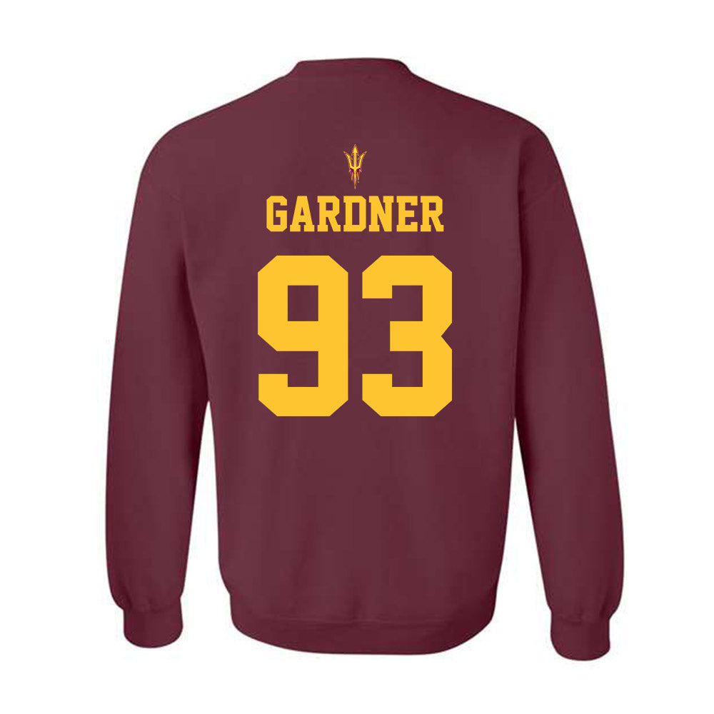 Arizona State - NCAA Football : My'Keil Gardner - Fashion Shersey Crewneck Sweatshirt-1