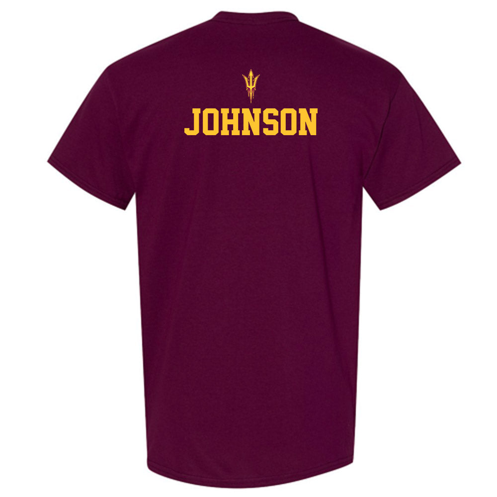 Arizona State - NCAA Football : Jeremiah Johnson - Fashion Shersey T-Shirt-1