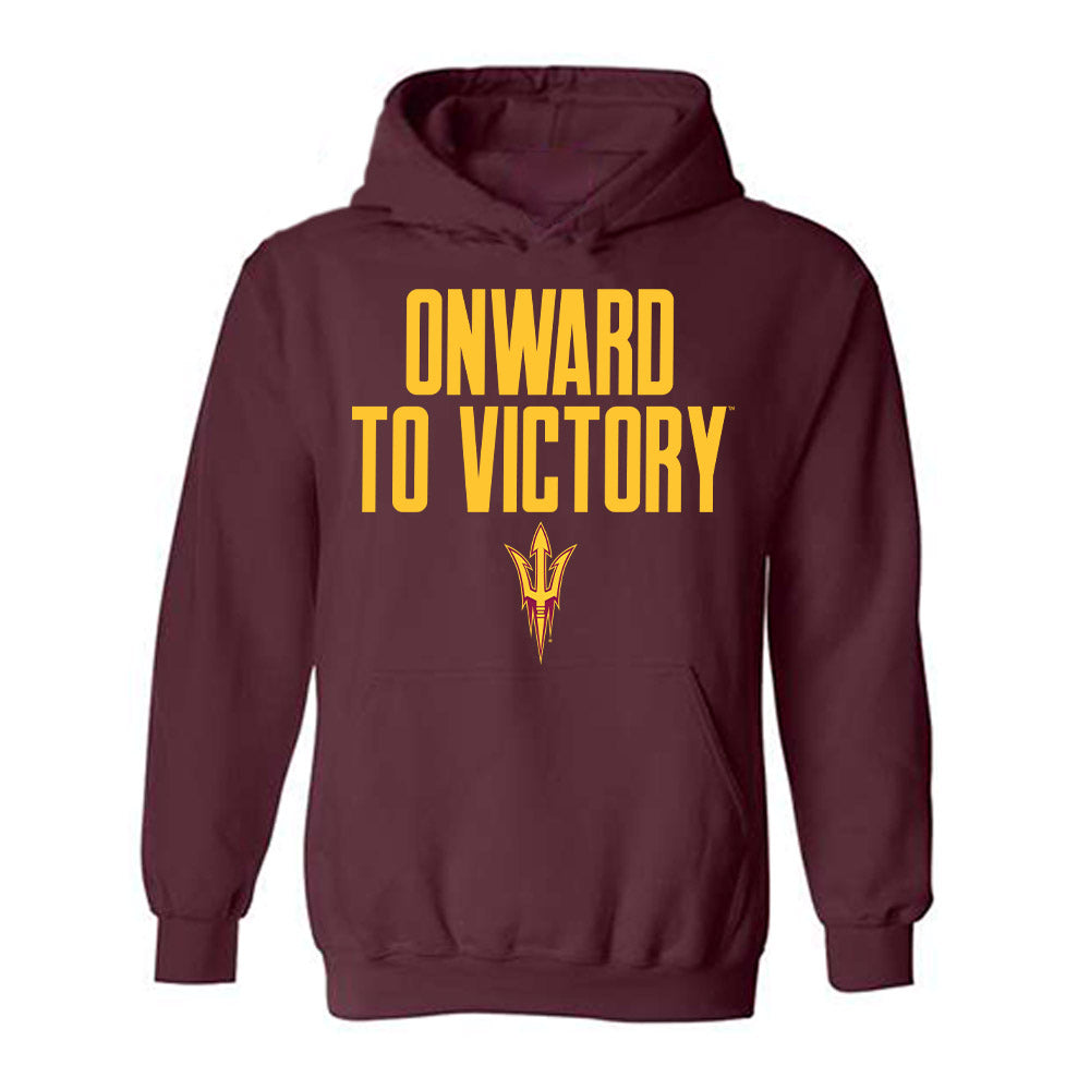 Arizona State - NCAA Football : Santana Alo - Fashion Shersey Hooded Sweatshirt-0