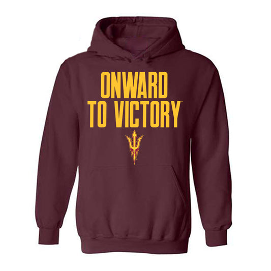 Arizona State - NCAA Football : Jalen Moss - Fashion Shersey Hooded Sweatshirt-0