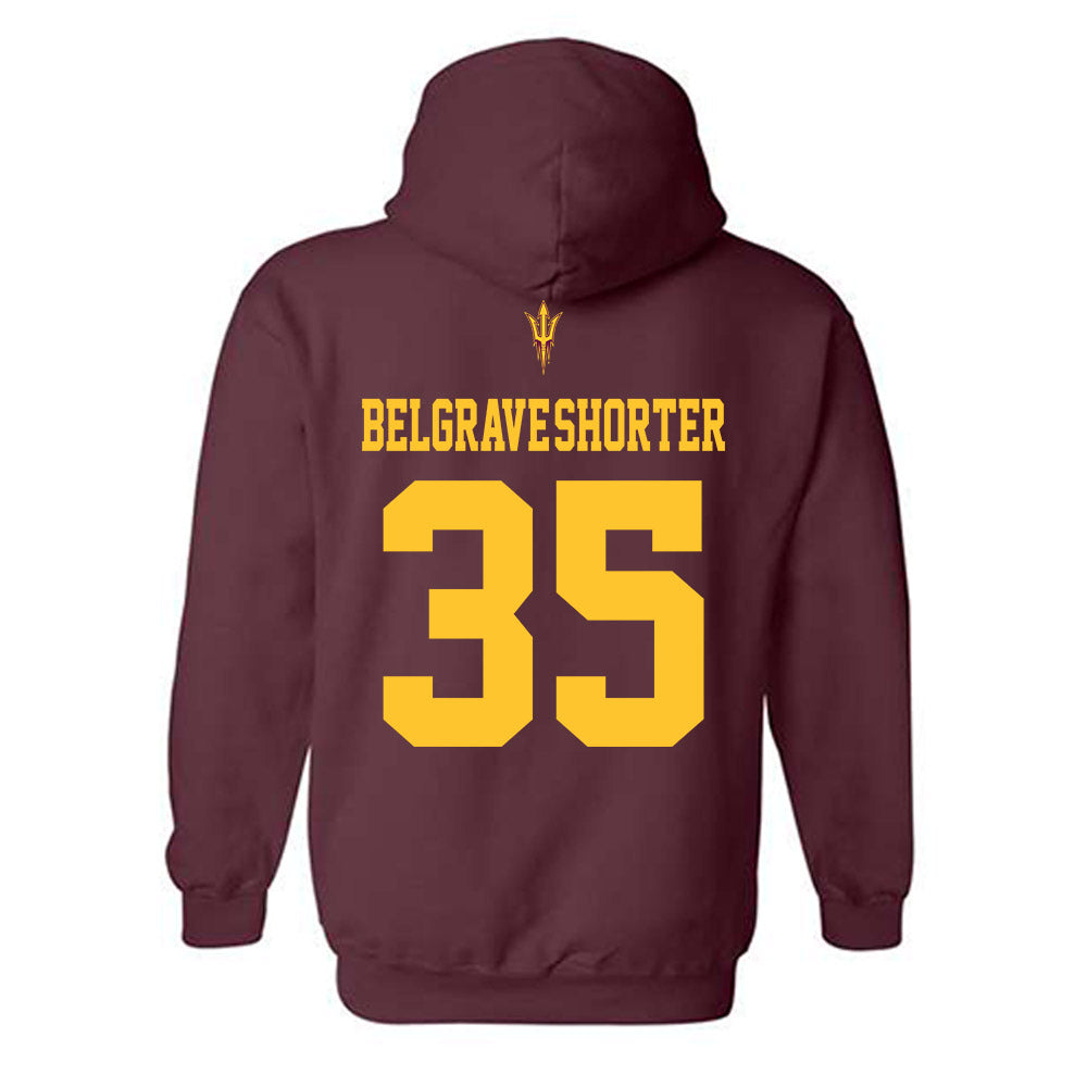 Arizona State - NCAA Football : Antoine Belgrave-Shorter - Activate The Valley Hooded Sweatshirt-1