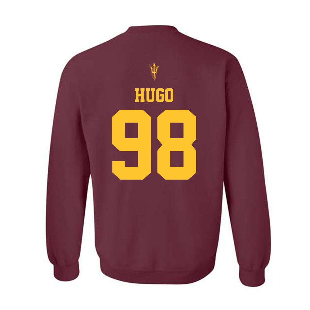 Arizona State - NCAA Football : Julian Hugo - Activate The Valley Crewneck Sweatshirt-1