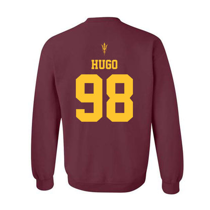 Arizona State - NCAA Football : Julian Hugo - Activate The Valley Crewneck Sweatshirt-1