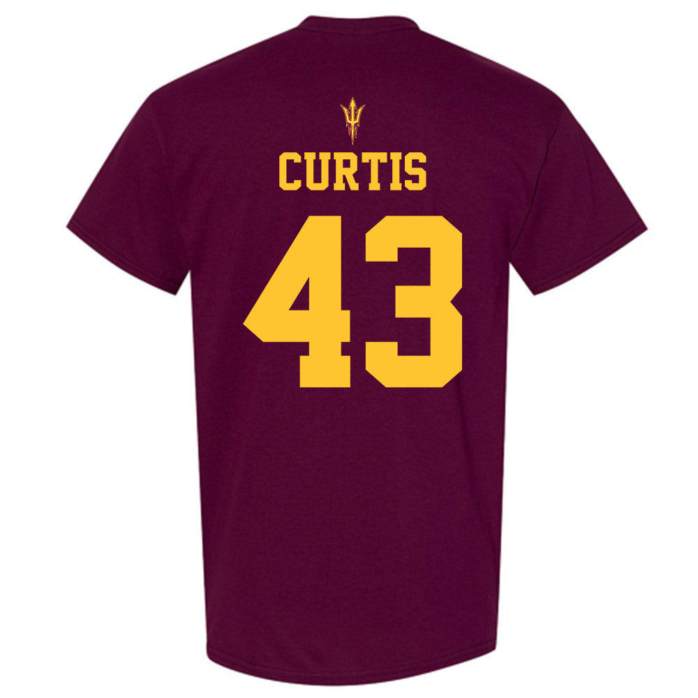 Arizona State - NCAA Football : Grayson Curtis - Activate The Valley T-Shirt-1