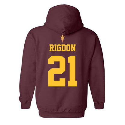 Arizona State - NCAA Football : Grayson Rigdon - Activate The Valley Hooded Sweatshirt-1