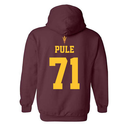 Arizona State - NCAA Football : Makua Pule - Activate The Valley Hooded Sweatshirt-1