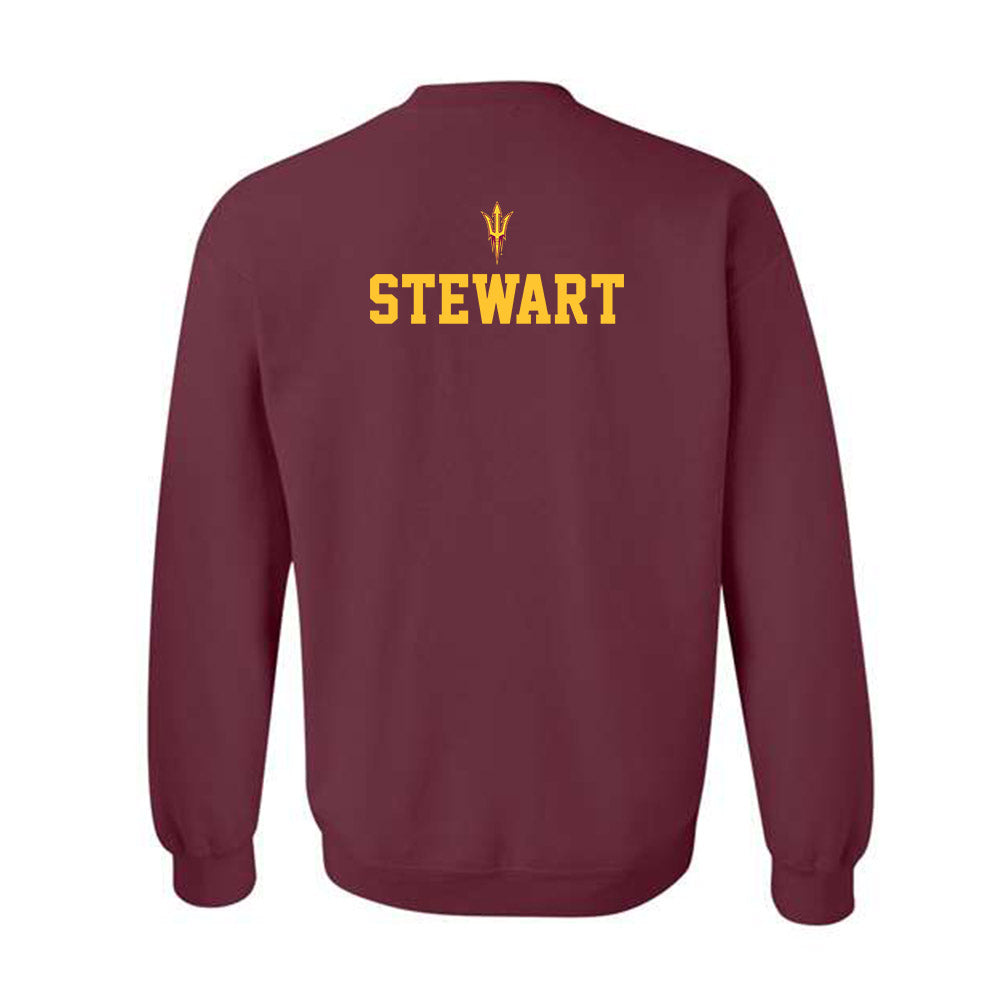 Arizona State - NCAA Football : Maki Stewart - Activate The Valley Crewneck Sweatshirt-1