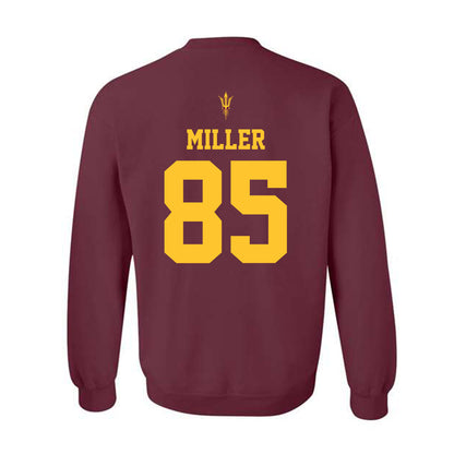 Arizona State - NCAA Football : Anthony Miller - Activate The Valley Crewneck Sweatshirt-1