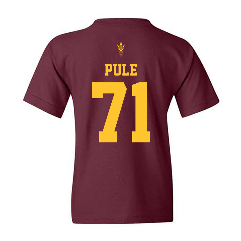 Arizona State - NCAA Football : Makua Pule - Activate The Valley Youth T-Shirt-1