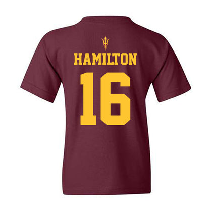 Arizona State - NCAA Football : Jaren Hamilton - Activate The Valley Youth T-Shirt-1