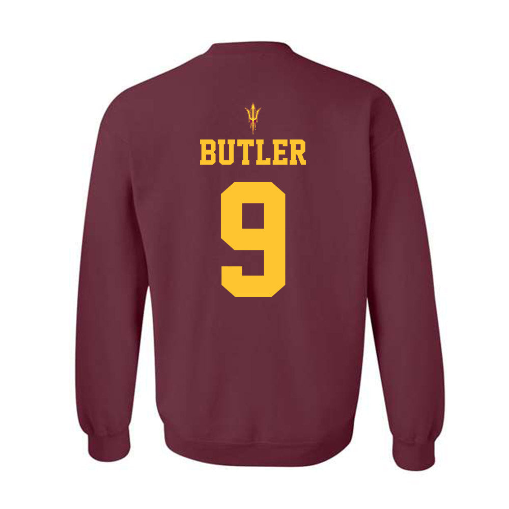 Arizona State - NCAA Football : Cory Butler - Activate The Valley Crewneck Sweatshirt-1