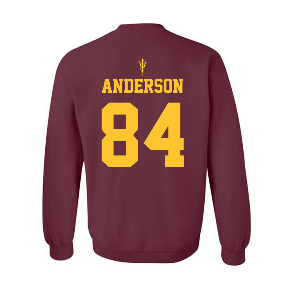 Arizona State - NCAA Football : Landen Anderson - Activate The Valley Crewneck Sweatshirt-1