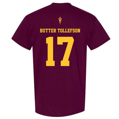 Arizona State - NCAA Football : Michael "Butter" Tollefson - Activate The Valley T-Shirt-1