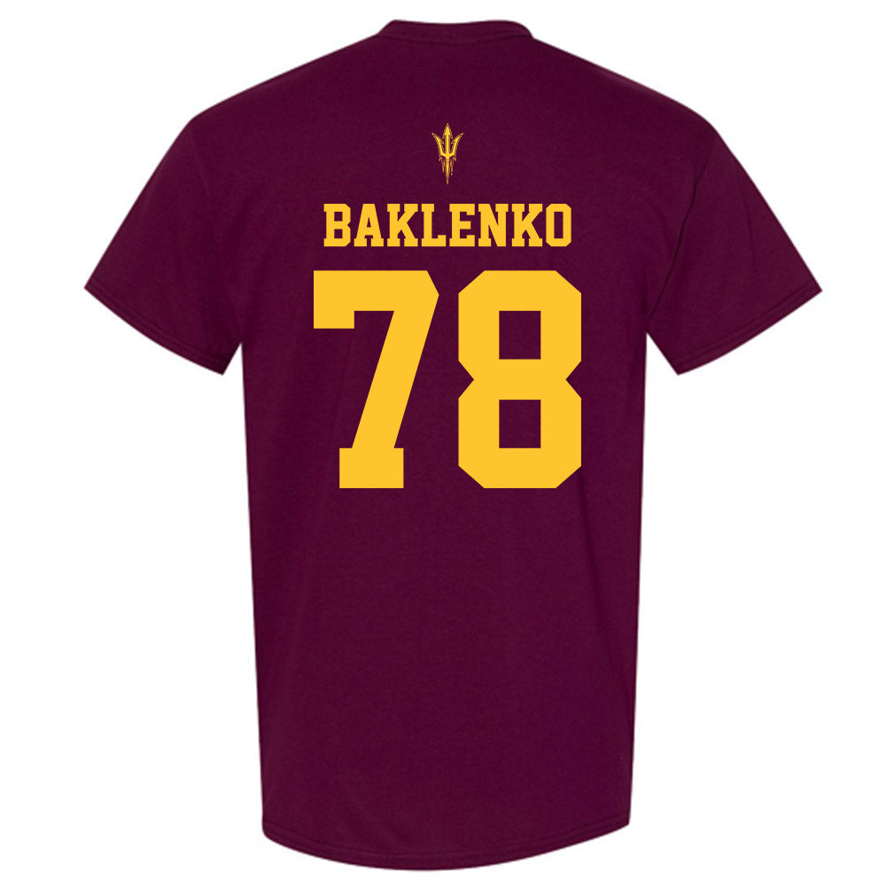 Arizona State - NCAA Football : Luke Baklenko - Activate The Valley T-Shirt-1