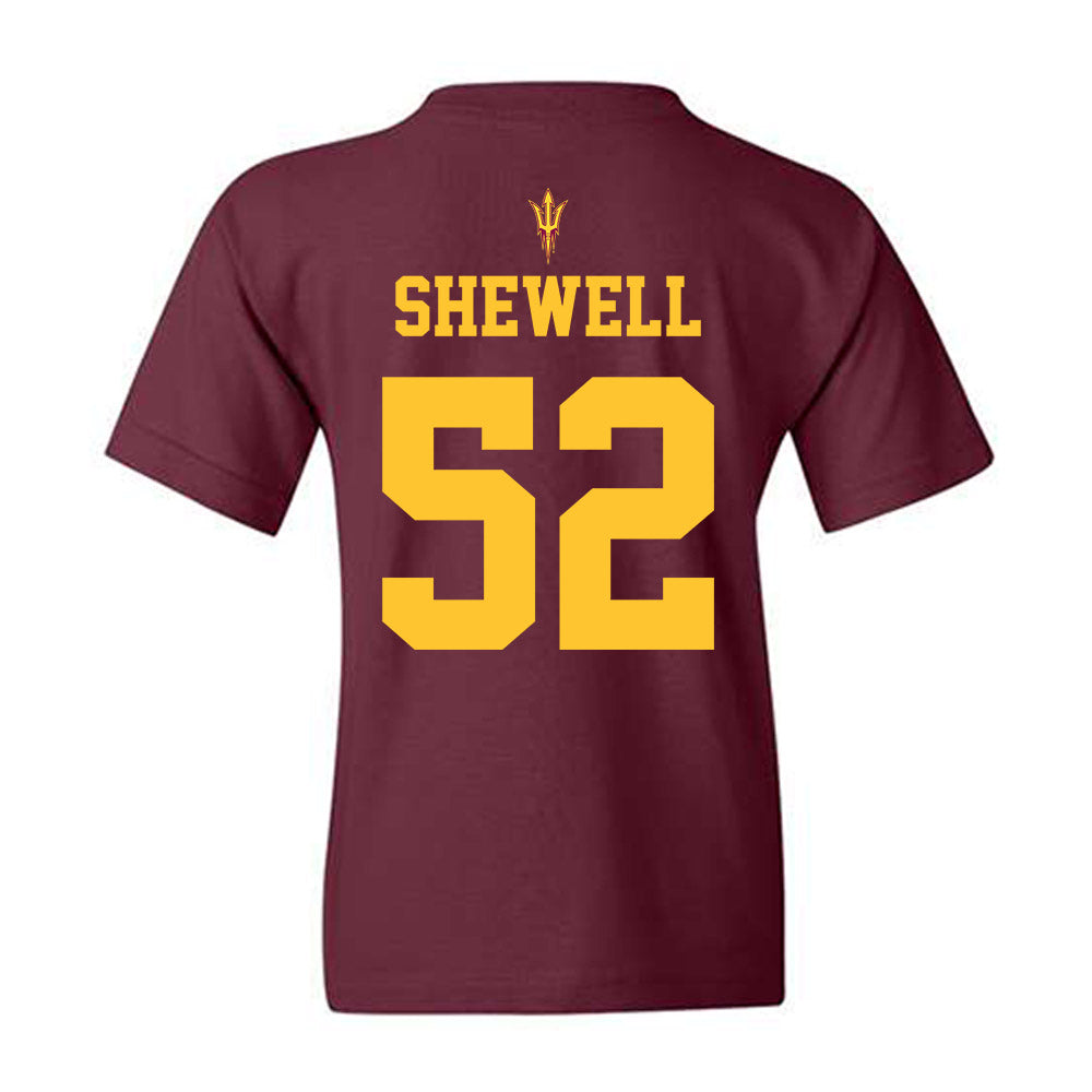Arizona State - NCAA Football : Ian Shewell - Activate The Valley Youth T-Shirt-1
