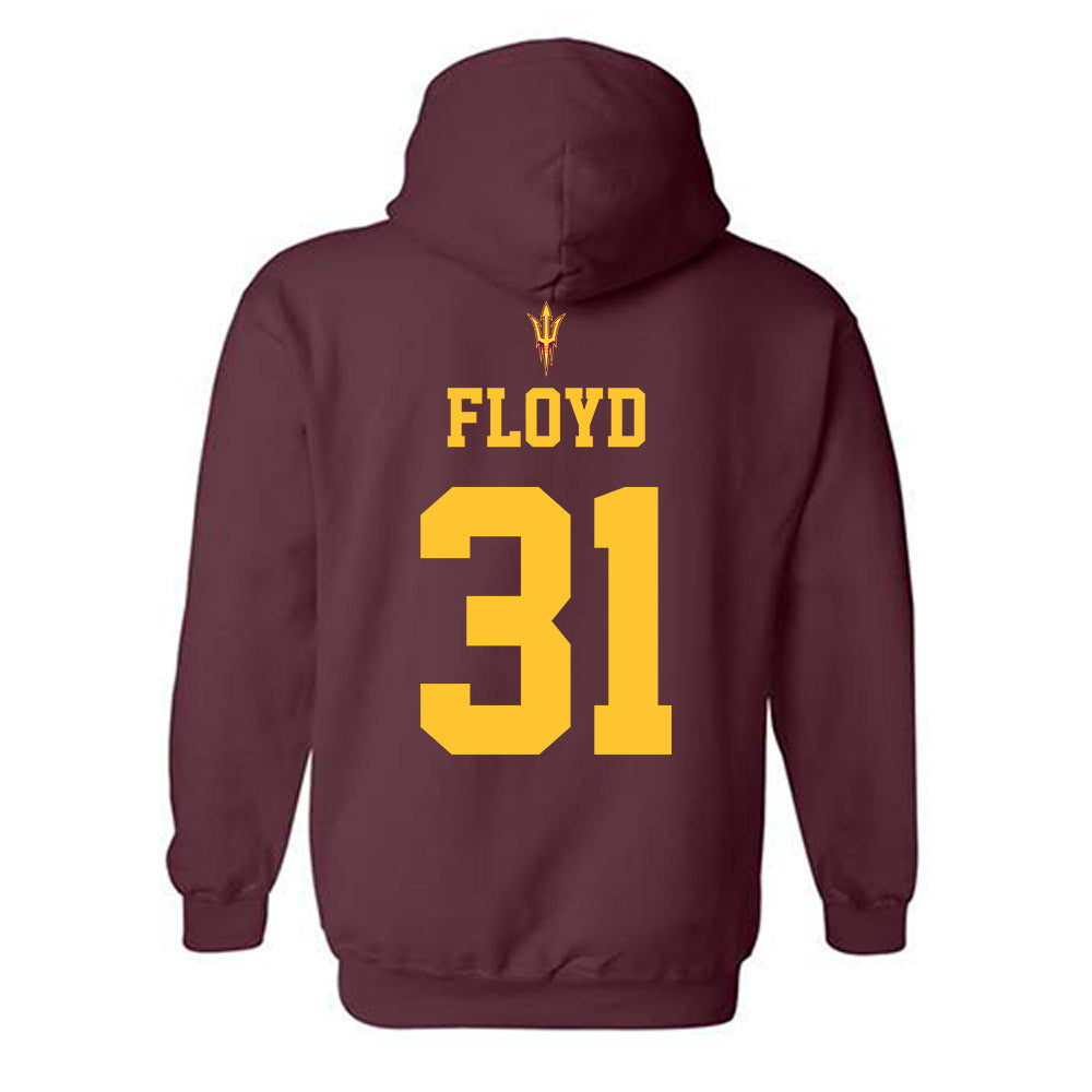Arizona State - NCAA Football : Kanyon Floyd - Activate The Valley Hooded Sweatshirt-1