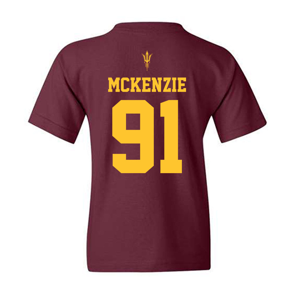 Arizona State - NCAA Football : Rashad Mckenzie - Activate The Valley Youth T-Shirt-1
