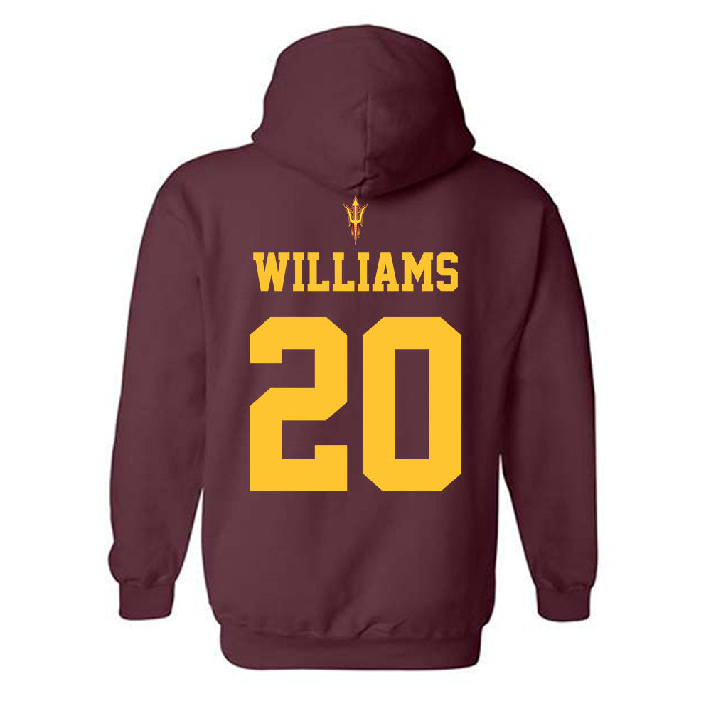 Arizona State - NCAA Football : Maurice Williams - Activate The Valley Hooded Sweatshirt-1