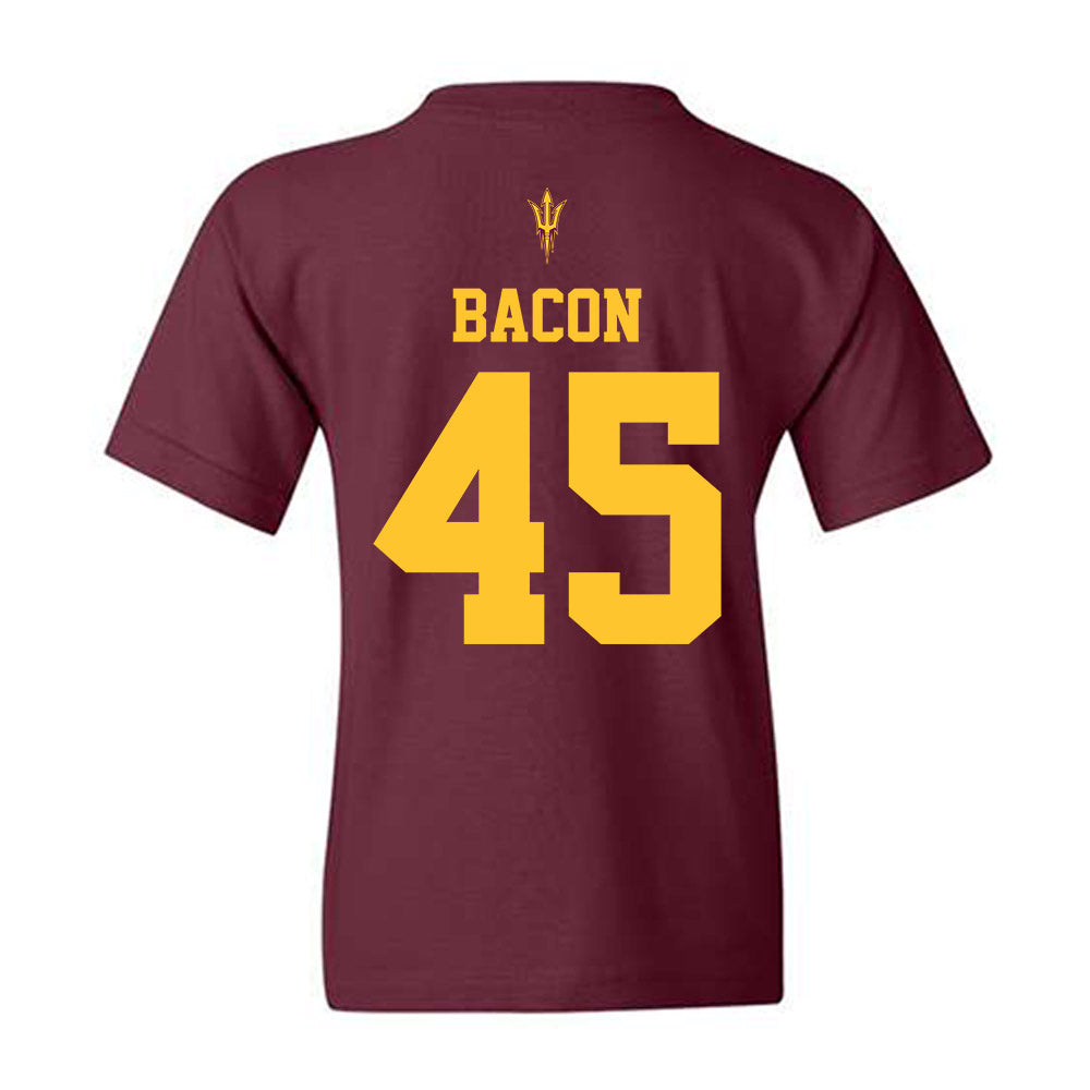 Arizona State - NCAA Football : Tristan Bacon - Activate The Valley Youth T-Shirt-1