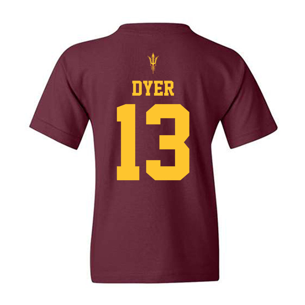 Arizona State - NCAA Football : Cameron Dyer - Activate The Valley Youth T-Shirt-1