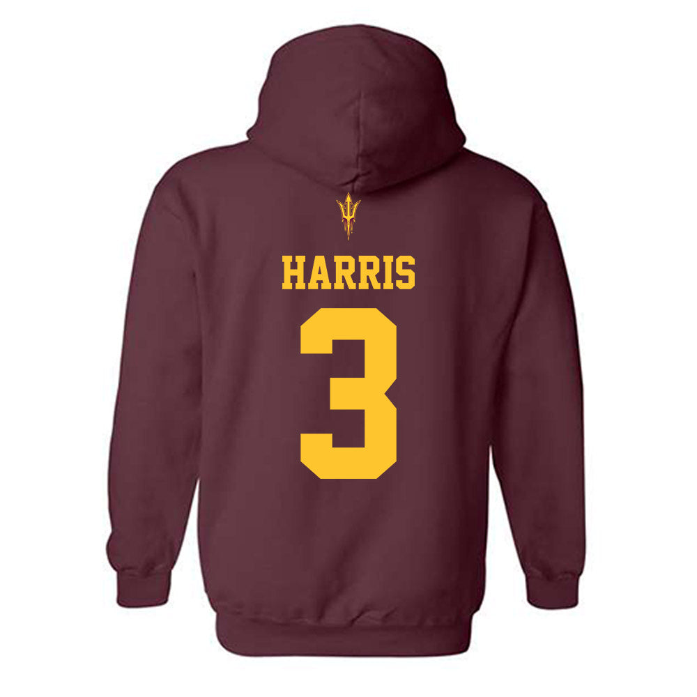 Arizona State - NCAA Football : Reed Harris - Activate The Valley Hooded Sweatshirt-1