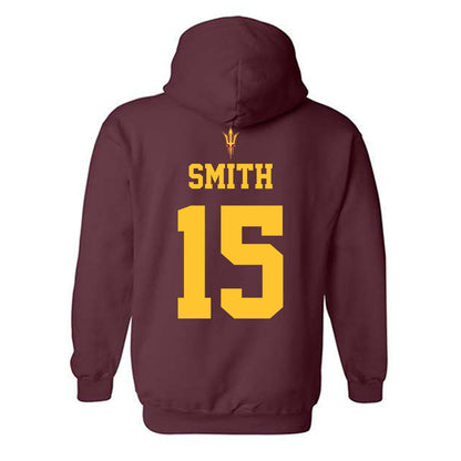 Arizona State - NCAA Football : Joseph Smith - Activate The Valley Hooded Sweatshirt-1