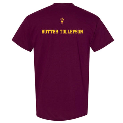 Arizona State - NCAA Football : Michael "Butter" Tollefson - Activate The Valley T-Shirt-1