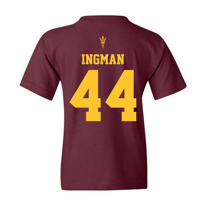Arizona State - NCAA Football : Kristian Ingman - Activate The Valley Youth T-Shirt-1