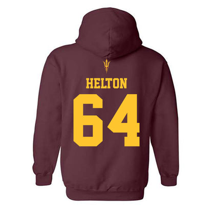 Arizona State - NCAA Football : Wade Helton - Activate The Valley Hooded Sweatshirt-1