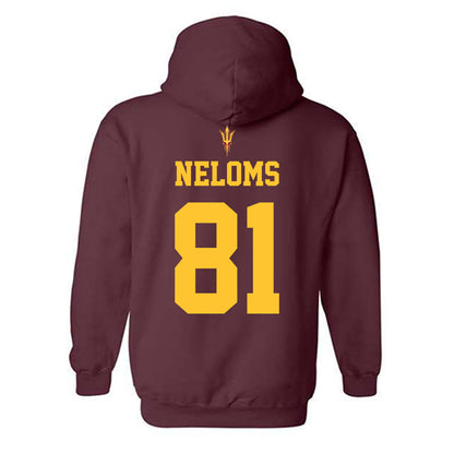 Arizona State - NCAA Football : Uriah Neloms - Activate The Valley Hooded Sweatshirt-1