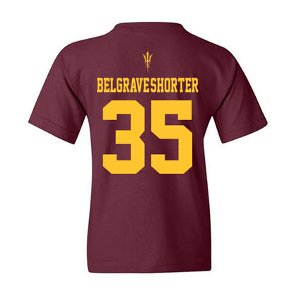 Arizona State - NCAA Football : Antoine Belgrave-Shorter - Activate The Valley Youth T-Shirt-1