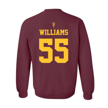 Arizona State - NCAA Football : Ramar Williams - Activate The Valley Crewneck Sweatshirt-1
