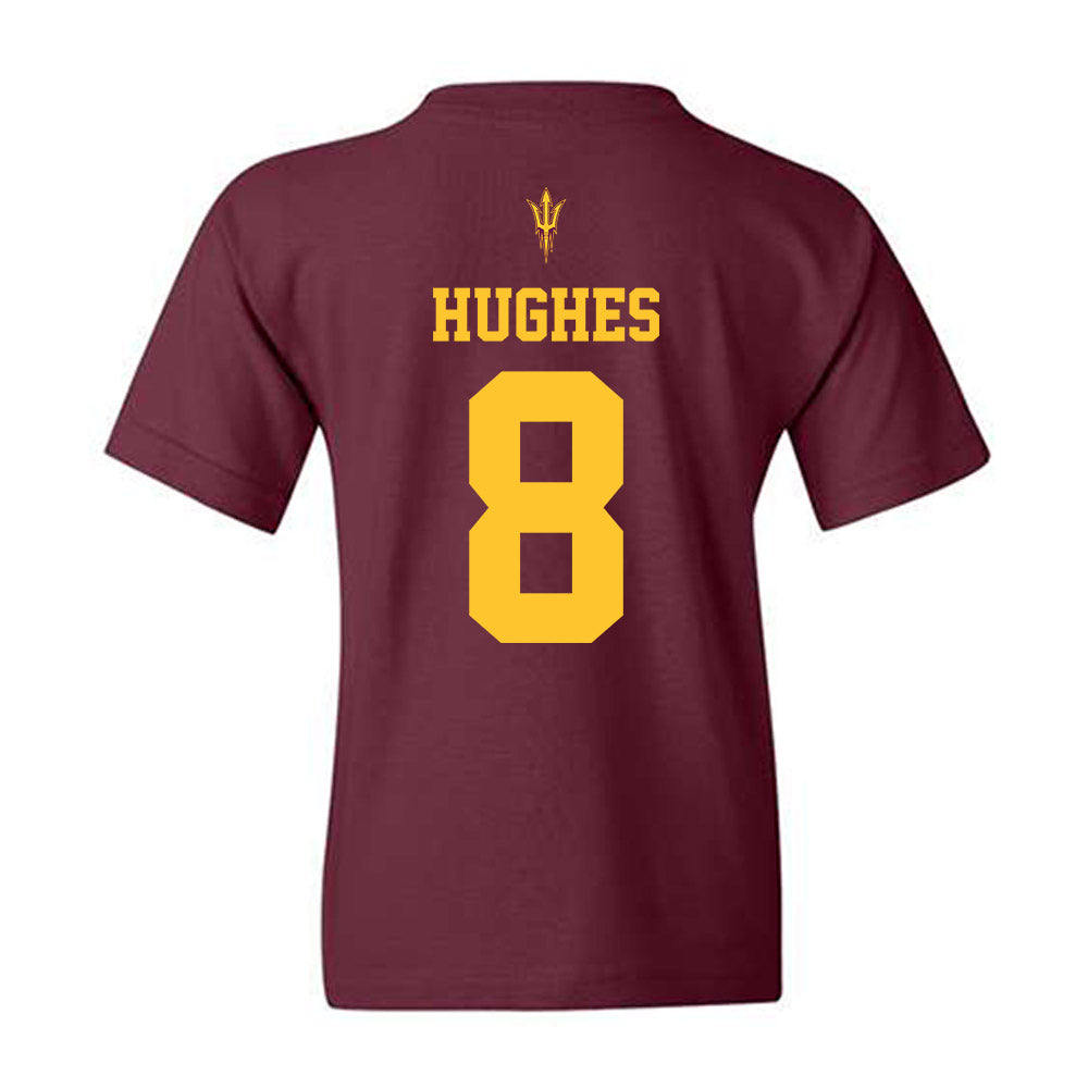 Arizona State - NCAA Football : Martell Hughes - Activate The Valley Youth T-Shirt-1
