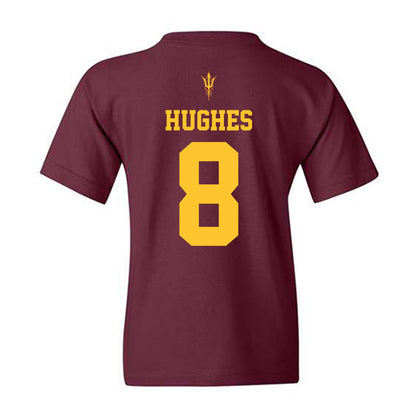 Arizona State - NCAA Football : Martell Hughes - Activate The Valley Youth T-Shirt-1