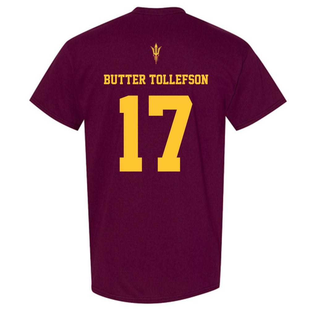 Arizona State - NCAA Football : Michael "Butter" Tollefson - Activate The Valley T-Shirt-1