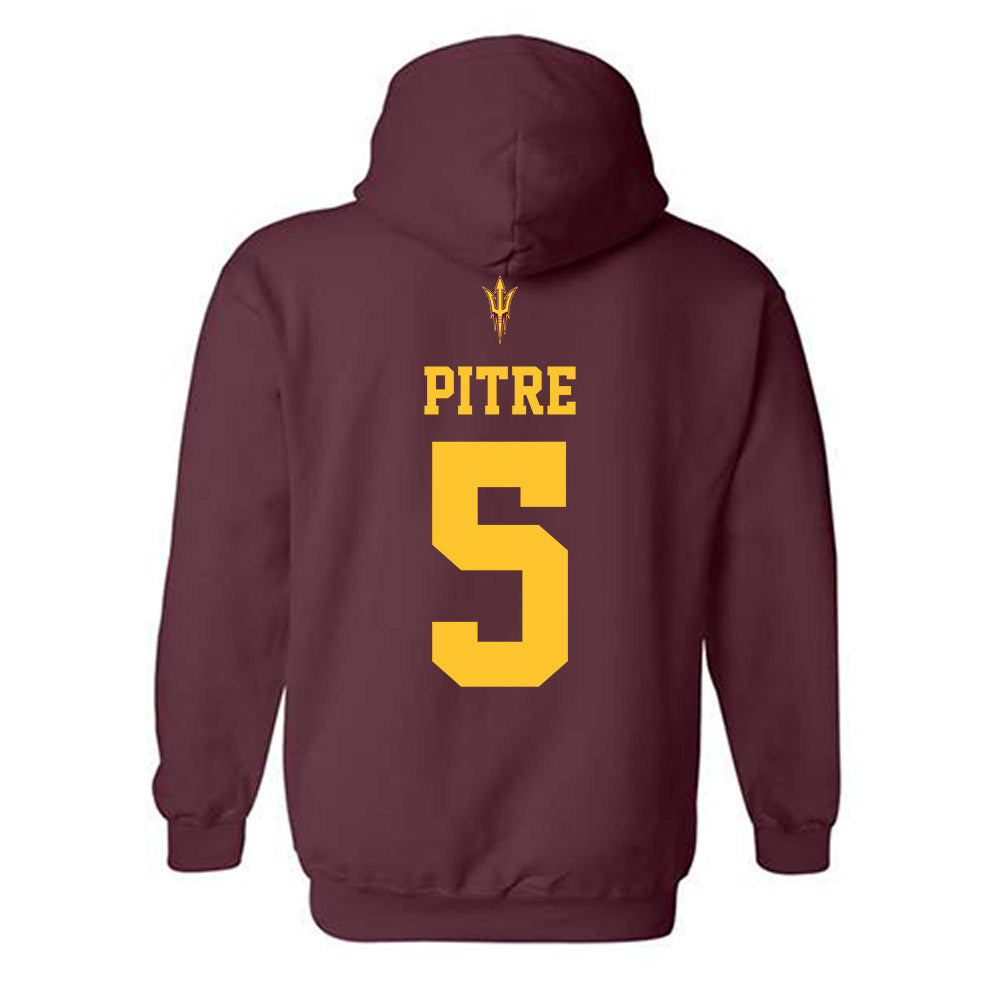 Arizona State - NCAA Football : Roman Pitre - Activate The Valley Hooded Sweatshirt-1
