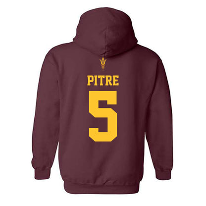 Arizona State - NCAA Football : Roman Pitre - Activate The Valley Hooded Sweatshirt-1
