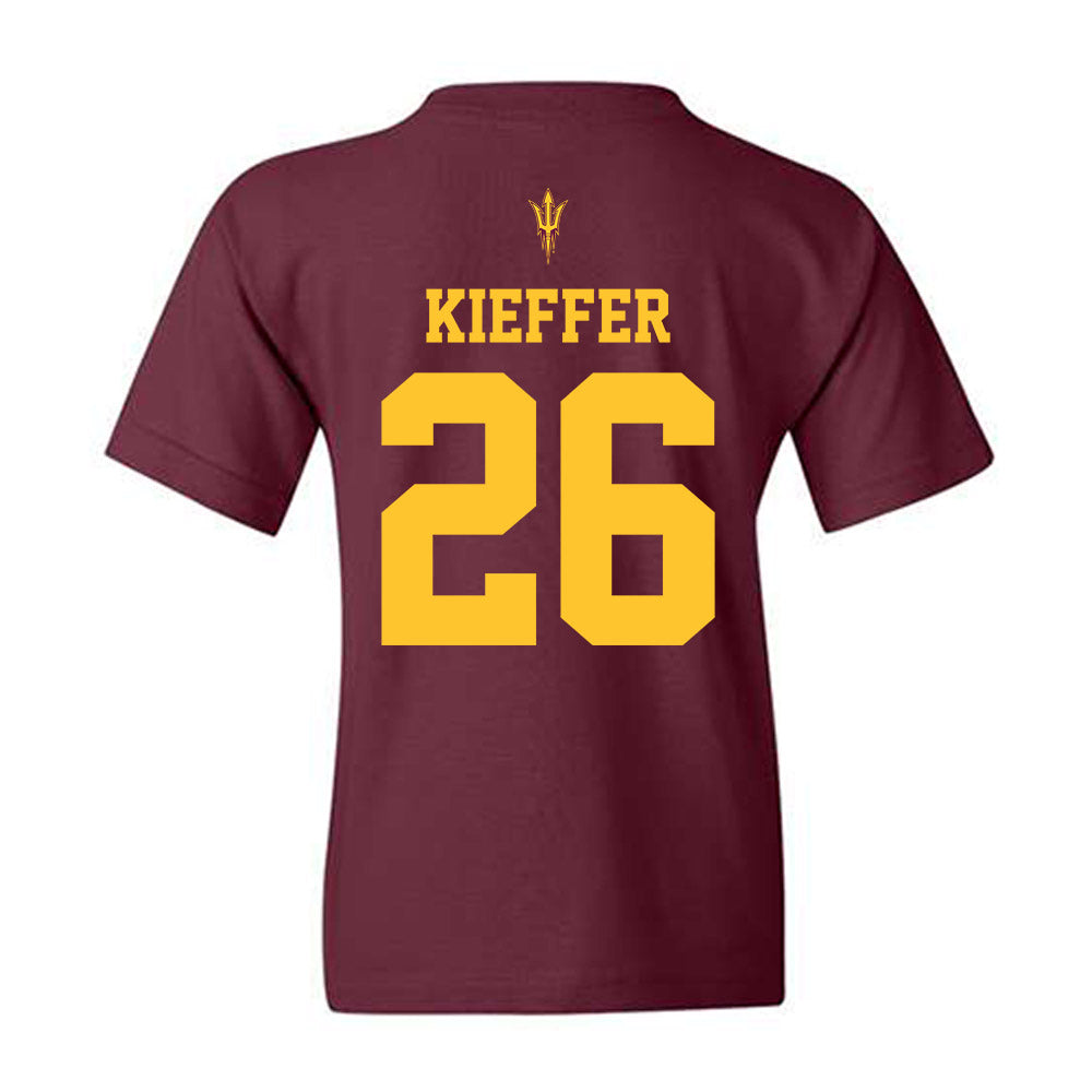 Arizona State - NCAA Football : Carston Kieffer - Activate The Valley Youth T-Shirt-1