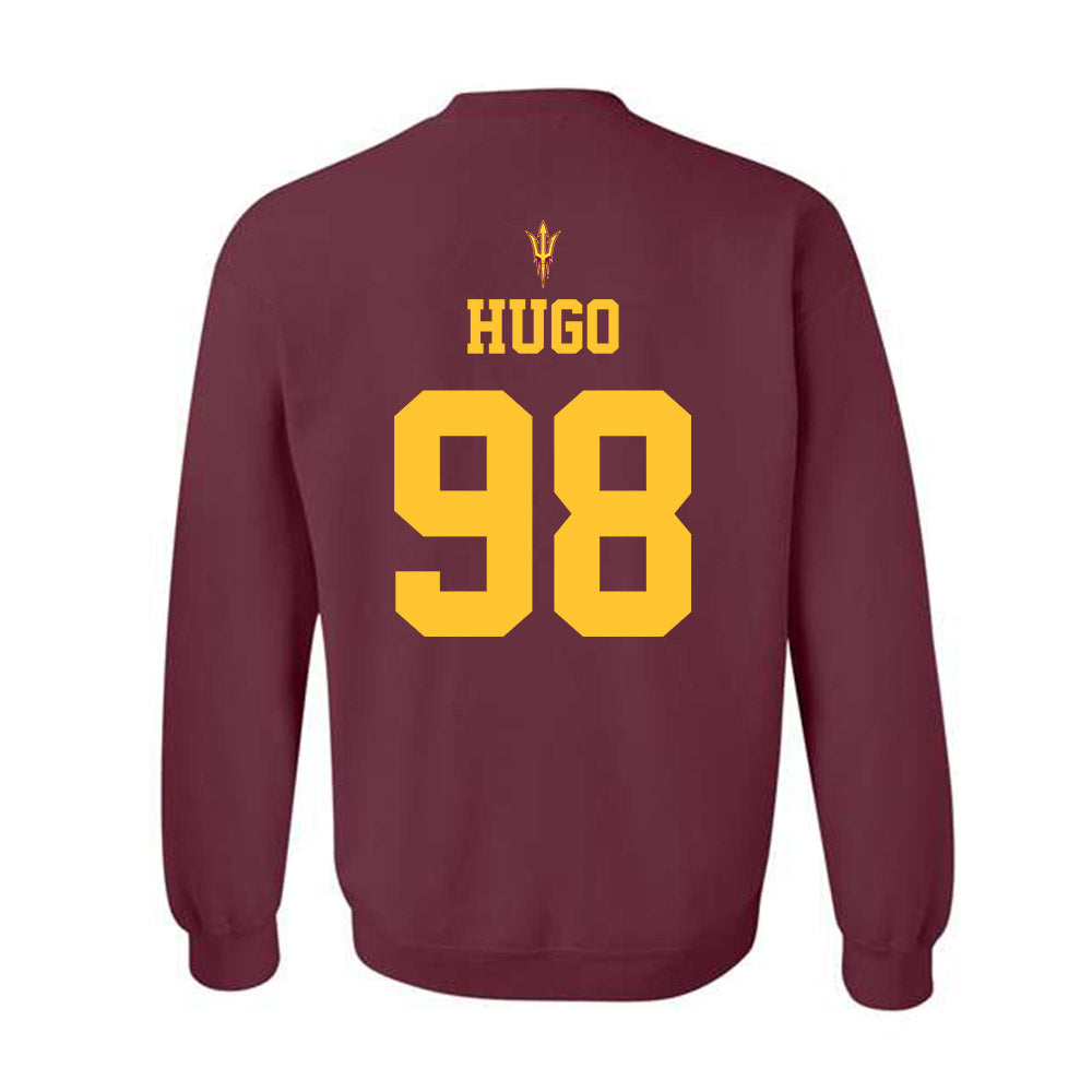 Arizona State - NCAA Football : Julian Hugo - Activate The Valley Crewneck Sweatshirt-1