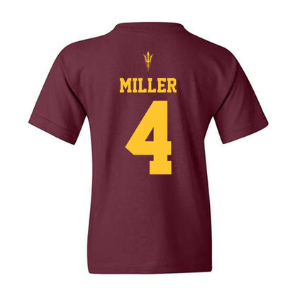 Arizona State - NCAA Football : Omarion Miller - Activate The Valley Youth T-Shirt-1