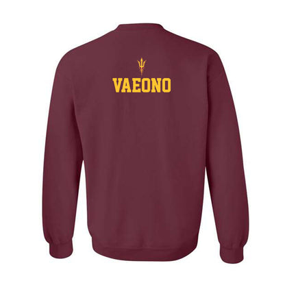 Arizona State - NCAA Football : Hyrum Vaeono - Activate The Valley Crewneck Sweatshirt-1