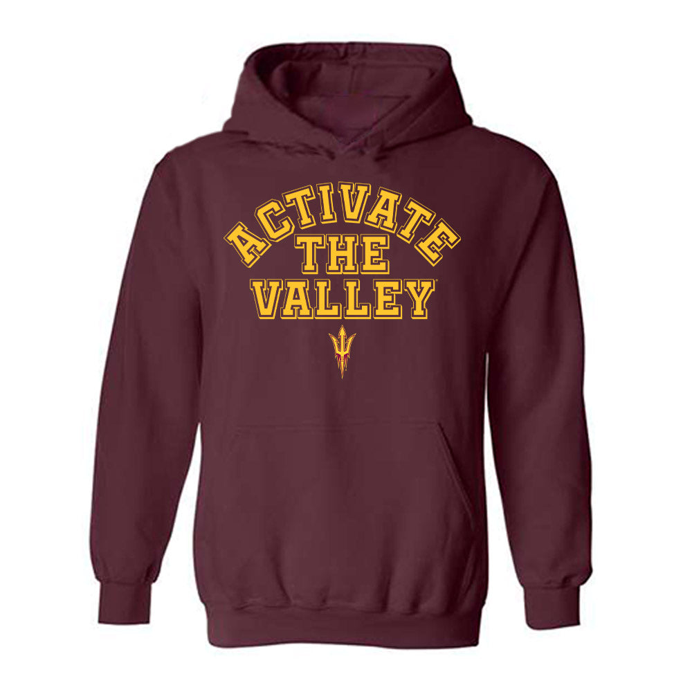 Arizona State - NCAA Football : Carson Smith - Activate The Valley Hooded Sweatshirt-0