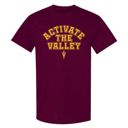 Arizona State - NCAA Football : Ramere Davis - Activate The Valley T-Shirt-0